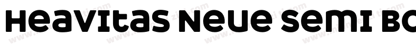 Heavitas Neue Semi Bold字体转换